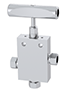 3-Way, 2 Inlet Ports Needle Valves - IPT Series